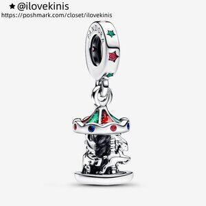 Pandora Spinning Carousel Dangle Charm